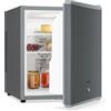 KLARSTEIN Frigorifero 44L mini frigo con porta in vetro, per bevande e snack, piccolo e silenzioso, ripiani regolabili, serratura, cerniera della porta modificabile, piedini regolabili in altezza