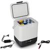 Klarstein SwiftFrost 12L - Frigo Portatile Elettrico con Compressore, Display LED, Doppia Alimentazione (12V/230V), da -20°C a 20°C, Modalità ECO & MAX, per Campeggio & Uso Domestico, Freezer