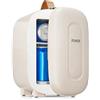 FOHERE Mini Frigo 5L, Frigorifero Piccolo per la Cura della Pelle, Portatile 220V CA/12V CC, Termoelettrico Refrigeratore e Scaldavivande, per Ufficio, Dormitorio, Auto,Cosmetici, Bevande