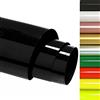 FOSER Pellicola di trasferimento di calore tessile per plotter 30 cm x 3 m, in vinile a trasferimento di calore per magliette, tessuti (nero)