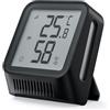 X-Sense Termometro e Igrometro Ambiente Wi-Fi, Termoigrometro Interno con App (Richiede la Base SBS50), Display LCD, Sensore di Temperatura e Umidità con Memorizzazione dei Dati, STH0A, 1 Pezzo