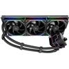 Thermalright Core Matrix 360 ARGB Black V2 Dissipatore a liquido per CPU, 3x ventole impilabili 124 mm, AIO 360 mm, Pompa rettangolare, per AM4/AM5, Intel LGA1851/1700/115x/1200