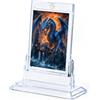 Wigearss Porta Carte Magnetico 35PT con Supporto Espositore per Pokemon, MTG, Yugioh, Carte Sportive