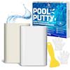 DecorRom Stucco Epossidico, 340g di Riparazione Rapida Piscina Stucco, Sott'acqua o Sopra Putty Epossidico - 2 Parti di Argilla Epossidica Scultura per Incollare Metallo, Ceramica, Plastica, Acrilico, Vetro