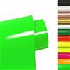 FOSER Pellicola per plotter in tessuto, 30 cm x 3 m, Vinile Termoadesivo per Tessuti, per magliette fai da te, tessuti (Verde Fluorescente)