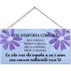 CARISPIBET Non m'importa come sei. | segni decorativi figli divertenti decorazioni d'interni targhe decorative di compleanno decorazioni per la casa madre regali per lei 15 x 30 cm