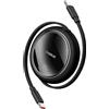 Baseus Cavo da USB C a USB C, 100W [1M] cavo di ricarica rapida di tipo C per iPhone 17 16, 15, 14, 13 12 Pro, Galaxy S25, S24, Ultra, MacBook, iPad Pro