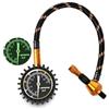 ATsafepro Manometro Pressione Gomme professionale 2 in 1, Misuratore pressione pneumatico 75Psi con valvola di sfiato Fodera speciale per pneumatici fuoristrada 4X4