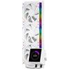 THERMALRLGHT TR-Thermalright Peerless Vision 360 ARGB White Liquid CPU, schermo LCD IPS da 3,95" con risoluzione 480 x 480, magnetico, Aio 360 mm, CPU senza giunzione, per AM4/AM5, LGA1851/1700/115x