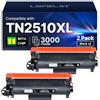LOFBLAT TN2510XL TN2510 TN 2510XL per Toner MFC-L2800DW MFC-L2827DW HL-L2400DWE | Compatibile per toner Brother DCP-L2620DW DCP-L2627DWE MFC-L2827DW HL-L2400DW MFC-L2835DW, Con Chip, tn2510xl tn2510