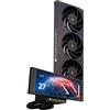 Thermalright TR - Trofeo Vision 360 ARGB Nero CPU Aio Cooler,Sistema di raffreddamento ad acqua CPU,Schermo lungo IPS da 6,86 pollici con risoluzione di 1280 x 480, per AM4/AM5, LGA1851/1700,