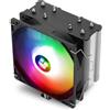 Thermalright TR-Thermalright Assassin X 120R SE ARGB Raffreddatore CPU-4 tubi di calore, silenzioso Ventola da 120 mm per AM4 AM5, Intel LGA1851/1700/115x/1200