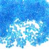 Perlin Rocailles - Perline di vetro per semi indiani, 3 mm, colore satinato, 6 colori, 8/0 opachi, mini rotonde, 3300 pezzi (blu)