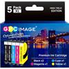 GPC Image Compatibili per Epson 604 XL Cartucce Epson XP-2200 WF-2930 2935 | per Expression Home XP-2205 XP-3200 XP-3205 XP-4200 XP-4205 WorkForce WF-2910 2950 2950DWF 2930DWF 5-Pack
