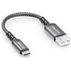 deleyCON 0,15m Cavo Micro USB Corto Cavo di Ricarica e Dati per Ricarica e Sincronizzazione USB-A a Micro USB - Telefono Smartphone Tablet Fotocamera Controller PS4 ecc.