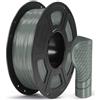 ANYCUBIC Filamento TPU 1,75 mm, Flessibile e Morbido, Grigio 1KG | TPU 95A Filamento per Stampante 3D, Supporta L'alta Velocità, Precisione Dimensionale di +/- 0,03 mm