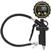 ATsafepro Manometro Digitale Pressione Gomme, 14 Bar 200 PSI Pistola Gonfiaggio Pneumatici 3-in-1, Precisione 0.01 Bar 4 unità, LCD per Auto, Bici, Moto, Camion