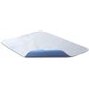 Bedecor Traverse Letto Anziani Lavabili 70x90 cm - Set di 2, Traversa Impermeabile Assorbente 4 Strati, Telo Impermeabile Letto Singolo e Matrimoniale, Traversine Neonato Fasciatoio, Blu