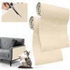 Yokuni 2 Pezzi Tiragraffi Divano - 200 x 40 cm Tiragraffi per Gatti Divano, DIY Antigraffio per Gatti, può Essere Ritagliato, Proteggi Divano Graffi Gatto per Divani, Porta e Muro