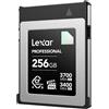 Lexar 256GB Professional DIAMOND CFexpress 4.0 Type B Memory Card