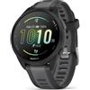 GARMIN FORERUNNER 165 SMARTWATCH 43MM GPS BLUETOOTH WI-FI 1.2" 4GB BLACK SLATE
