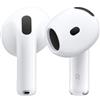 APPLE AIRPODS 4 GENERAZIONE AURICOLARI WIRELESS BLUETOOTH WHITE
