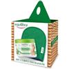 Equilibra Kit Scrub Corpo Rimodellante Esfoliante anti-cellulite tonificante naturale con sale marino e guanto scrub incluso per pelle nutrita e levigata