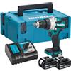 Makita Trapano avvitatore Makita con percussione LXT DHP489RTJ - DHP489RTJ