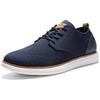 Bruno Marc Scarpe Oxford Uomo in Maglia Elasticizzata | Colletto elastico e suola MD offrono calzata facile e agilità per ogni occasione