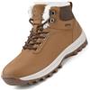 Mishansha Stivaletti Invernali con Pelo Uomo Donna Gr.36-48 EU | Unisex Scarpe Invernali,Antiscivolo Stivaletti,scarpe da neve,scarponcini invernali