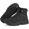 Mishansha Scarpe da Neve Donna Calde Stivali Invernali Gr.36-42 | Scarpe Invernali,Morbido Pelliccia,Comodo,Antiscivolo Stivaletti Invernali,Campeggio Trekking