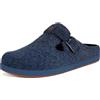 Sisttke Pantofole Donna Uomo Ciabatte Feltro Slippers | Plantare Intercambiabile,Unisex,Invernali Chiuse,Caldo Comode,Antiscivolo Soglia,Home Scarpe,Ragazza,Casa Fluffy,Gomma