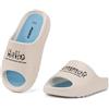 CLEIKS Ciabatte Donna Antiscivolo Calzature Balneari Doccia Pantofole Domestiche Basse Infradito Ampie Estive Sandali Femminili Slipper