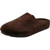 JOMIX Sabot Donna Eco-Pelle Scamosciata Zoccoli Comodi e Traspiranti Punta Chiusa Pantofole Casual Casa Sughero per Tutto Il Giorno