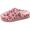 JOMIX Pantofole Donna Invernali Comode Ciabatte Pelose Calde Leopardate
