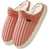 Misolin Pantofole Donna Invernali Calde Velluto Coste e Memory Foam | Ciabatte Casa Invernali, Fodera in Peluche, Morbide & Comode Slippers, Antiscivolo, Interno/Esterno