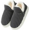 Misolin Pantofole Donna Invernali Calde Chiuse Velluto Coste e Memory Foam | Ciabatte Casa Invernali, Fodera in Peluche, Morbide & Comode Slippers, Antiscivolo, Interno/Esterno