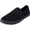 JOMIX Scarpe Slip On Donna in Tela Sneakers Casual Senza Lacci | Scarpe Donna in Tela Traspirante, Senza Lacci, Elastico e Suola Flessibile in PVC, Tacco Piatto alto 2,5 cm