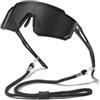 DUCO Polarizzato Gioventù Sport Ciclismo Ombra Luce Montatura UV400 Bambino Ragazzi Ragazze Baseball Occhiali da Sole 8-16 Anni DK310