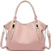 Miss Lulu Borsa Tracolla Donna Grande, Tote Bag PU Pelle Università Viaggio, Borsa da Lavoro Impermeabile, Tracolla Regolabile