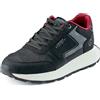 LEOSS ORIGINAL Scarpe da Ginnastica Uomo Sneaker con Lacci Scarpe da Città Scarpe da Escursionismo Casual Scarpe da Walking in Pelle Sportive
