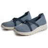 JOMIX Scarpe Donna Slip On Leggere Traspiranti con Fascia Elastico Incrociata Scarpe da Ginnastica Casual per Camminata Lavoro Viaggio