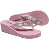 JOMIX Infradito Donna Eleganti Ciabatte Zeppa Casa Mare Piscina