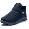 JOMIX Pantofole Donna Stivali Invernali Ciabatte Chiuse Calde da Casa Scarpe Mocassini da Inverno Babbucce Pelose Comode Chiusura a Strappo Regolabile