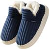 Donpapa Pantofole Donna Invernali Calde Chiuse Ciabatte Casa in Memory Foam | Velluto Coste, Fodera in Peluche, Morbide & Comode Slippers, Antiscivolo, Interno e Esterno