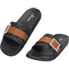 CLEIKS Calzature Balneari Donna Ciabatte Doccia Pantofole Domestiche Basse Infradito Estive Ampie Sandali Femminili