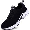 Sudychen Scarpe Running Donna Leggero Scarpe da Ginnastica Sportive Traspiranti Sneakers Casual Outdoor Fitness Jogging Trail Nero Rosa EU 35-42