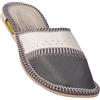 APREGGIO Pantofole Donna in Pelle - Comode e Confortevoli - Fatte a Mano Con Suola in Gomma - Scarpe Pratiche