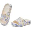 CLEIKS Calzature Balneari Donna Ciabatte Doccia Pantofole Domestiche Basse Infradito Ampie Estive Sandali Femminili Slipper