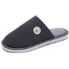 JOMIX Pantofole Uomo Invernali Caldo Peluche Ciabatte in Velluto a Coste | Comode Antiscivolo 2cm PVC Suola, Morbide Leggere, Interni Casa Camera da Letto